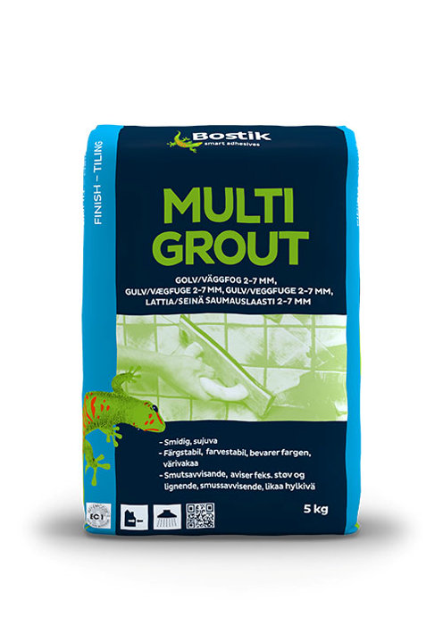Fogmassa Gråvit 5 kg Bostik